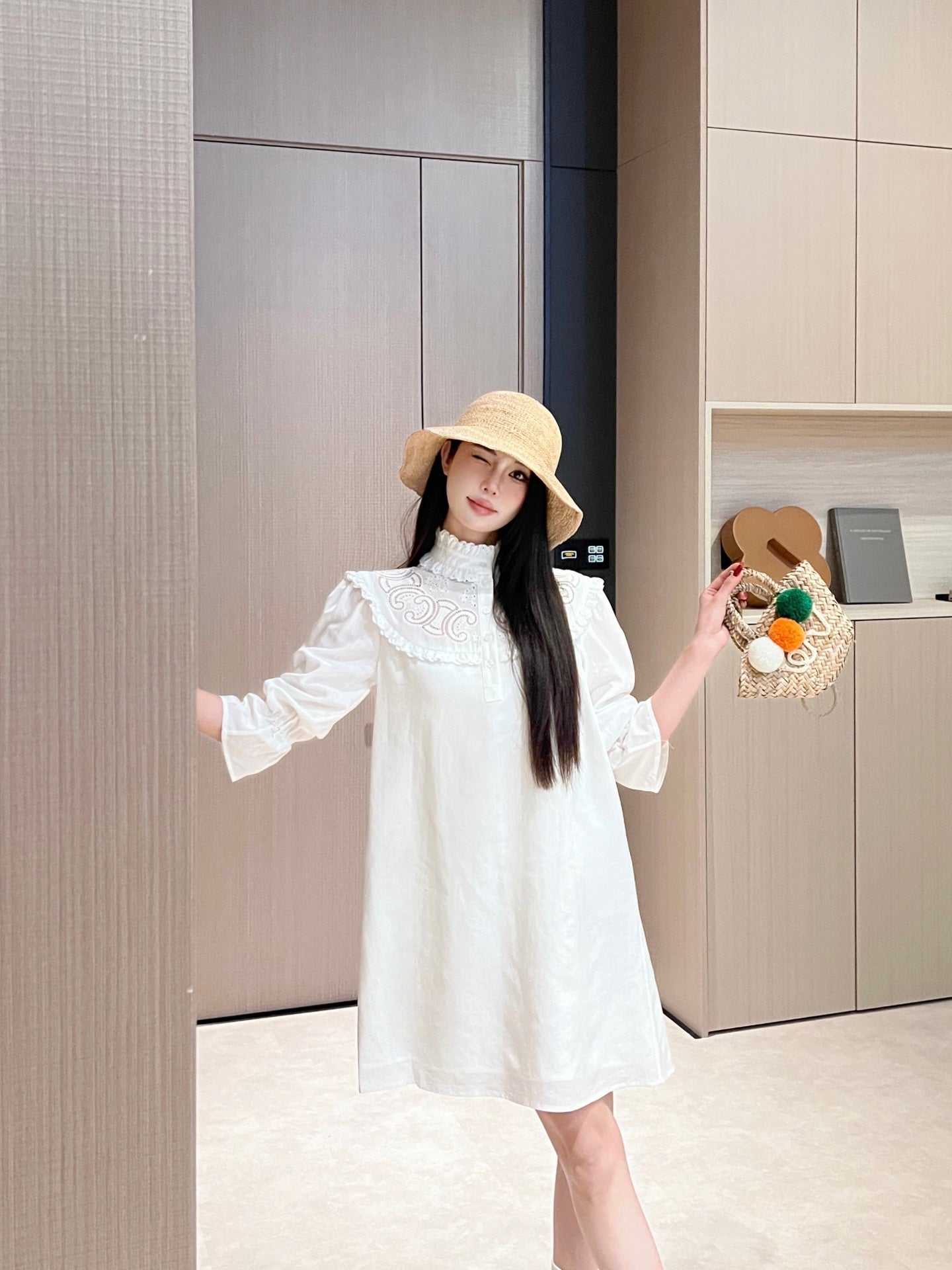 Ce 25ss hollow dress