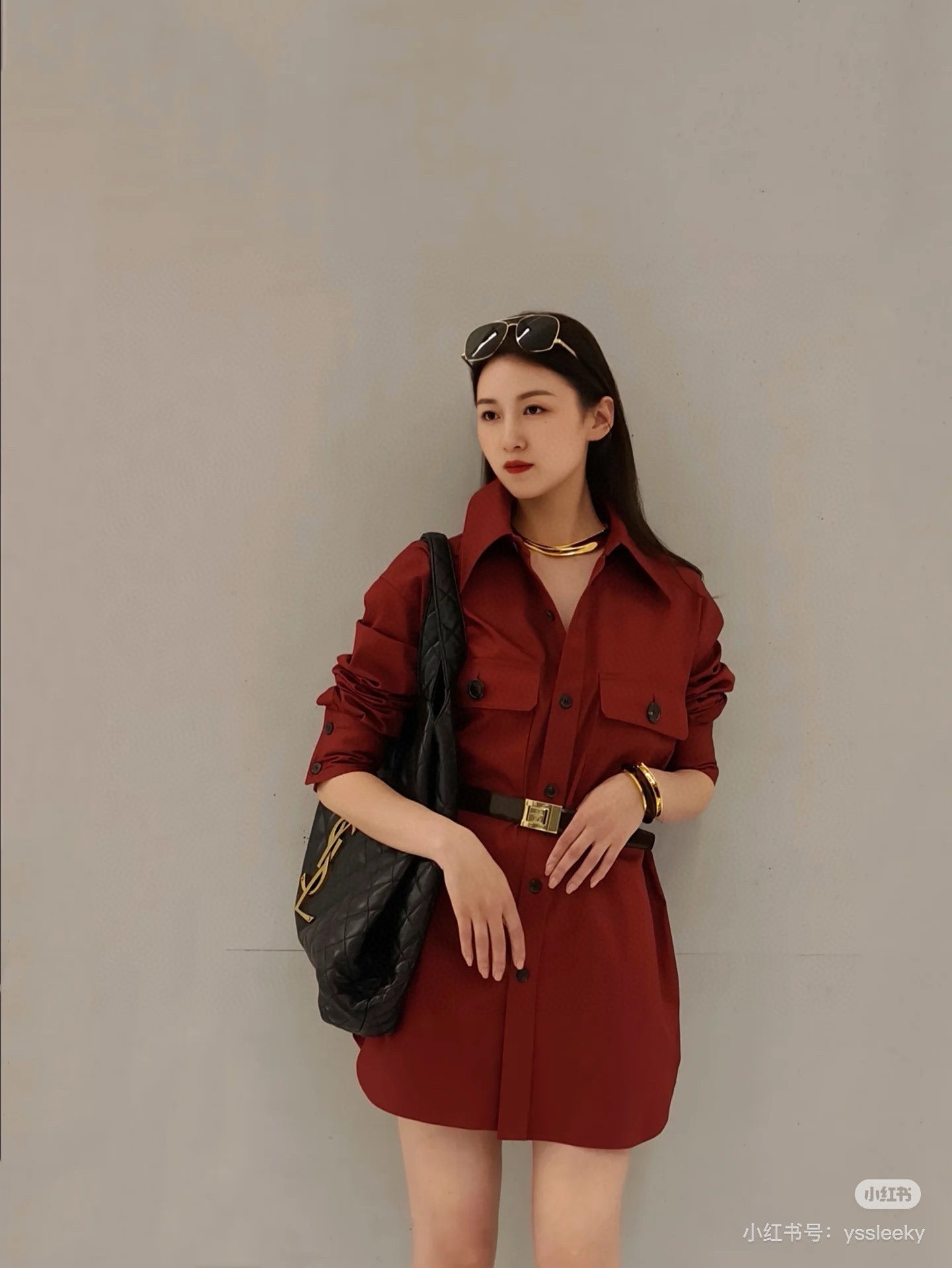 Sa 25ss  shirt dress