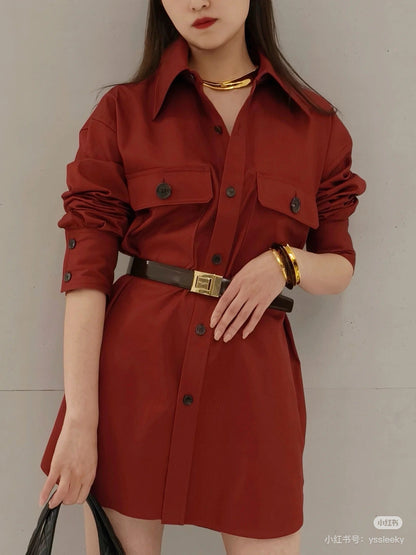 Sa 25ss  shirt dress