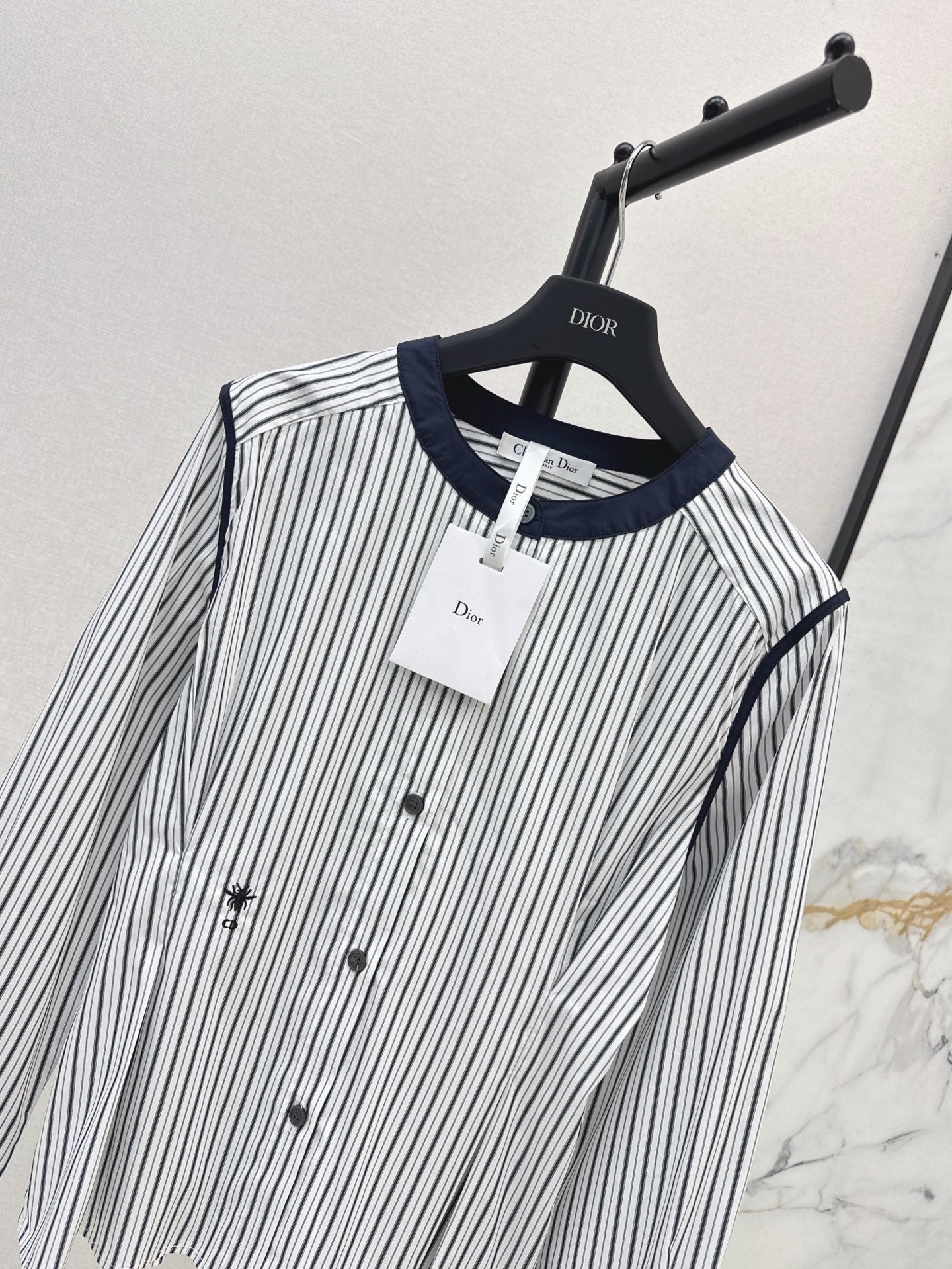 D 25ss embroidered shirt