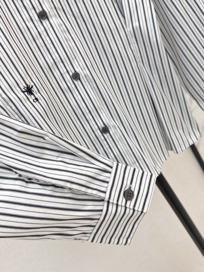 D 25ss embroidered shirt