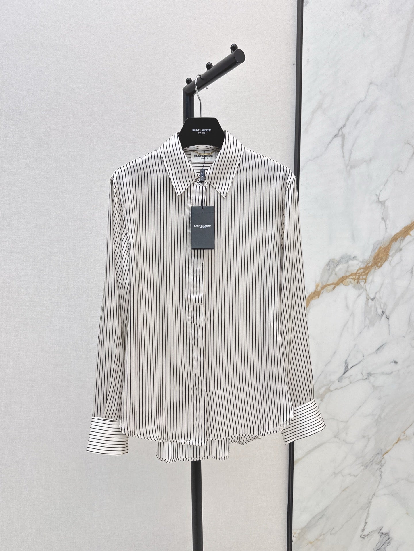 Sa 25ss Silk buttons shirt