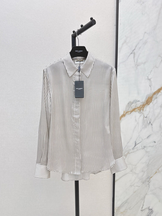 Sa 25ss Silk buttons shirt