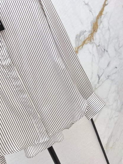 Sa 25ss Silk buttons shirt