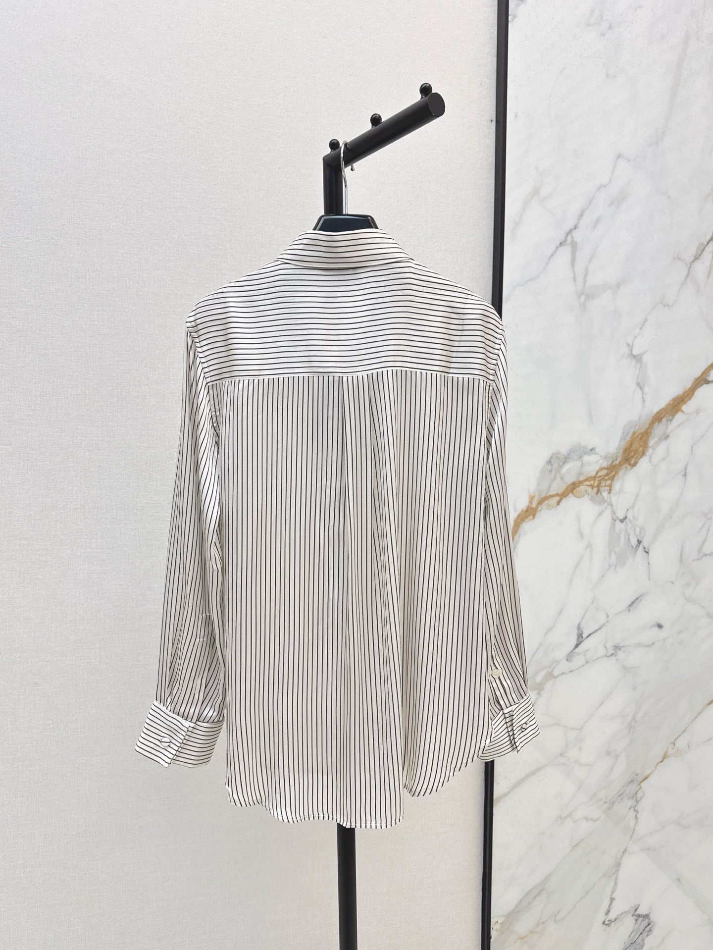 Sa 25ss Silk buttons shirt