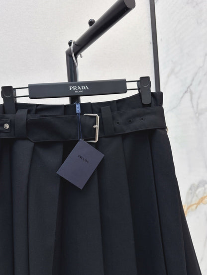 P 25ss belt skirt