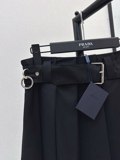 P 25ss belt skirt