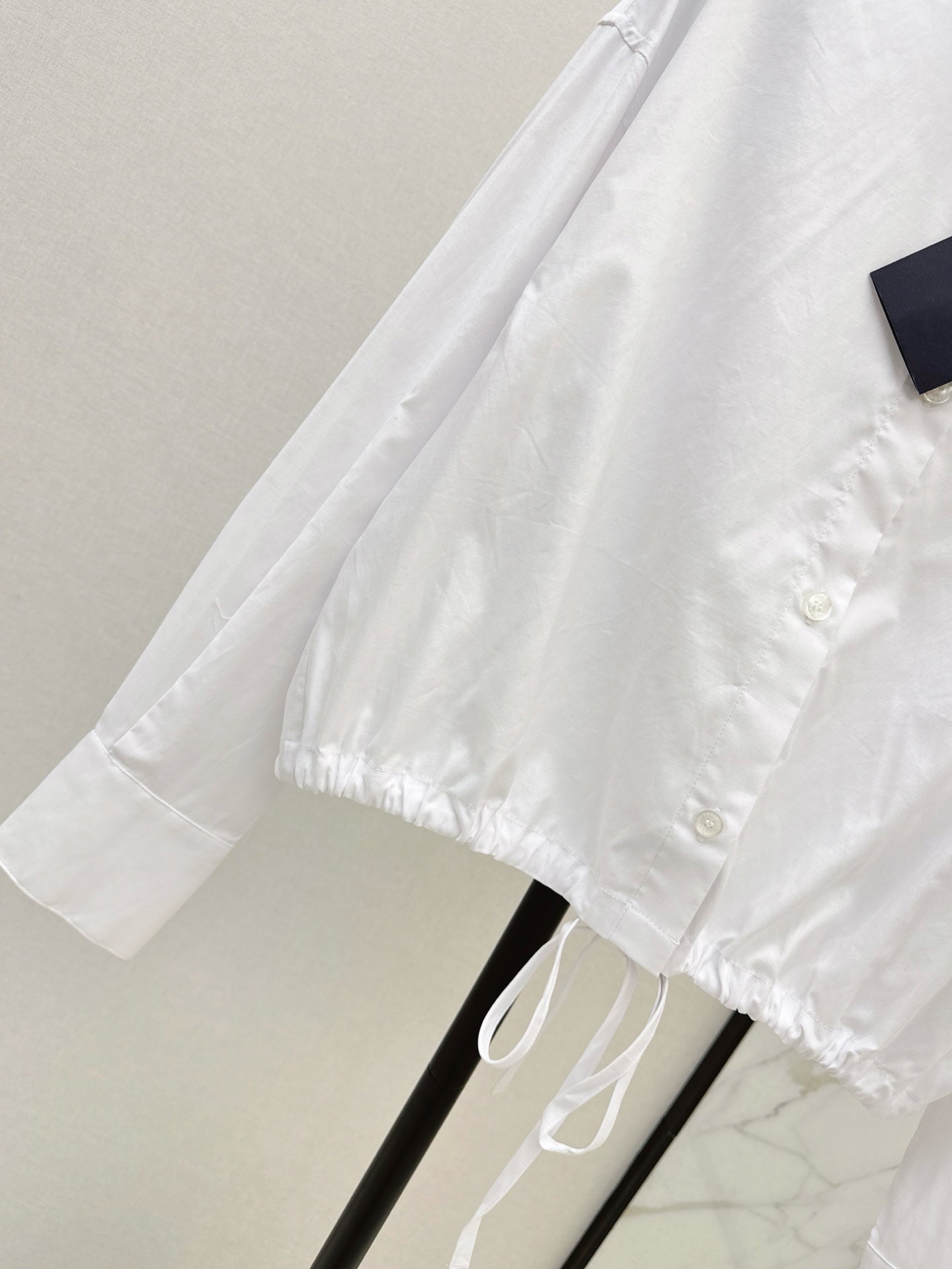 P 25ss drawstring shirt