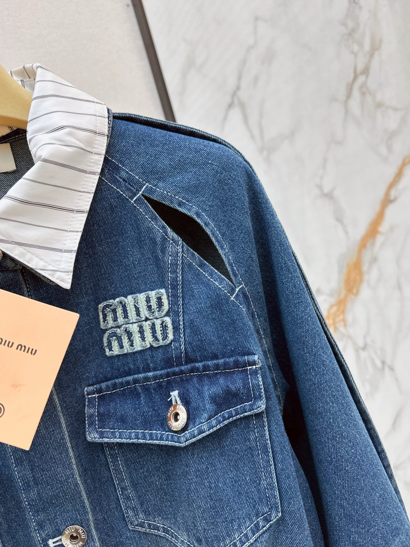 m 25ss denim shirt dress