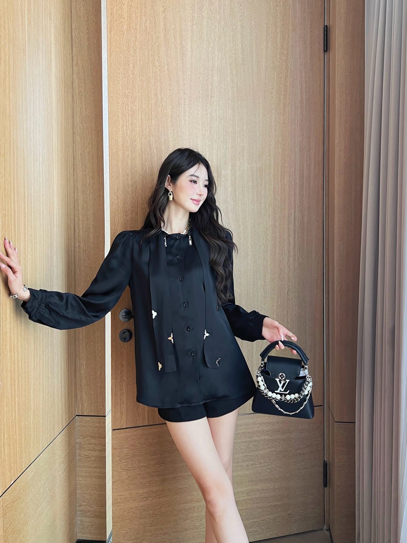 L 25ss buttons shirt