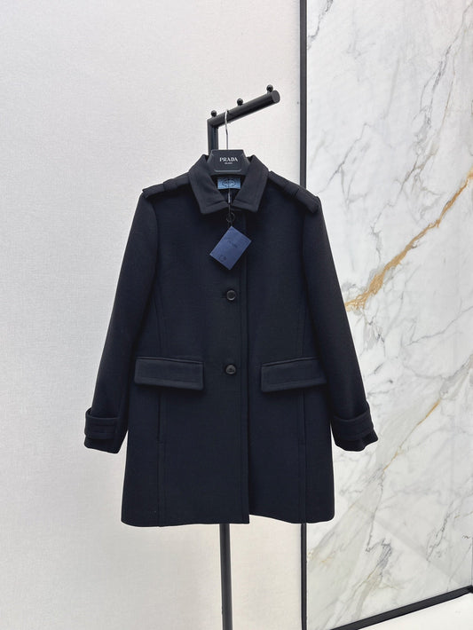 P 25ss woolen peacoat