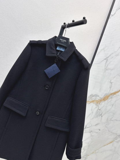 P 25ss woolen peacoat