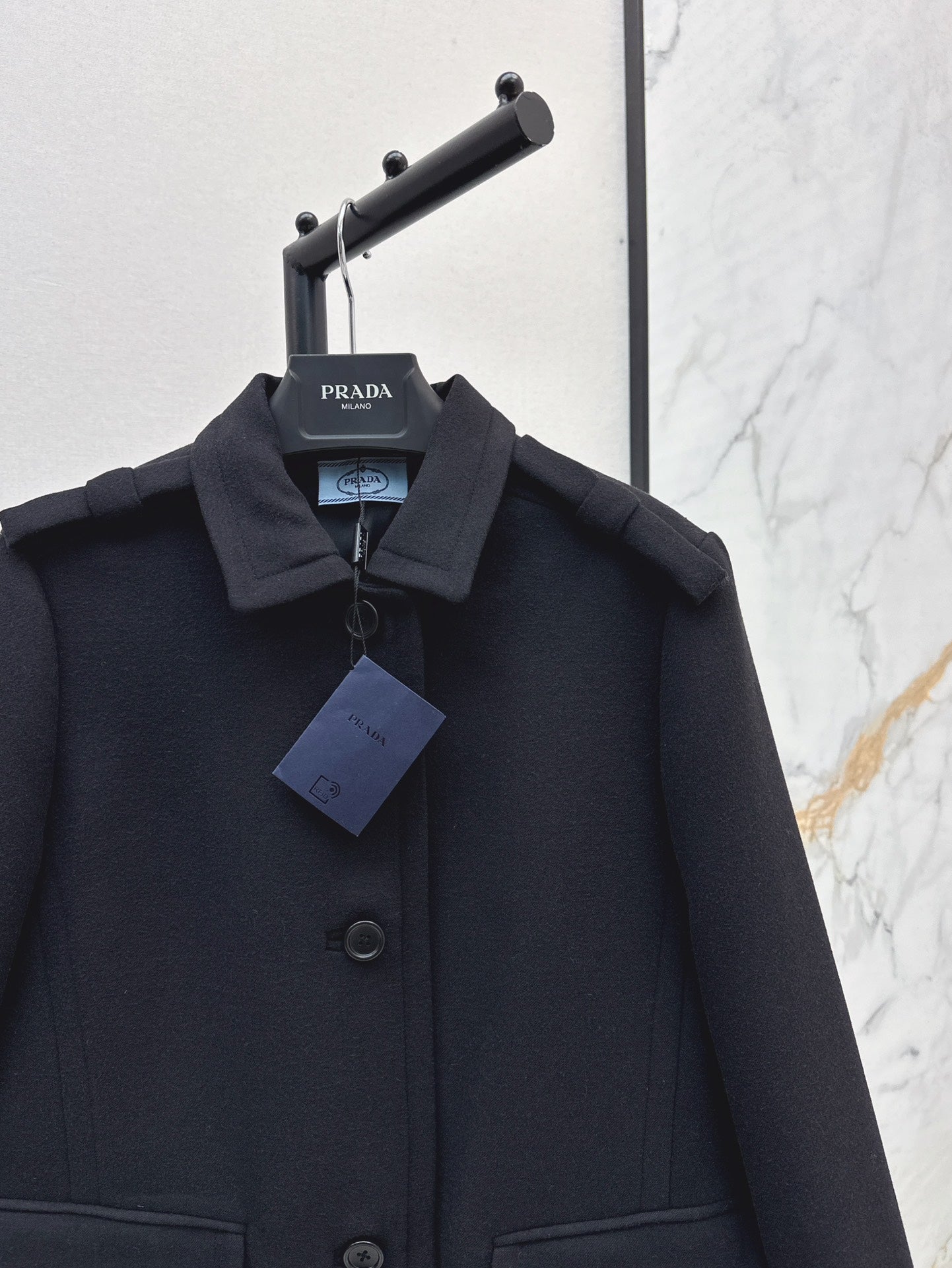 P 25ss woolen peacoat