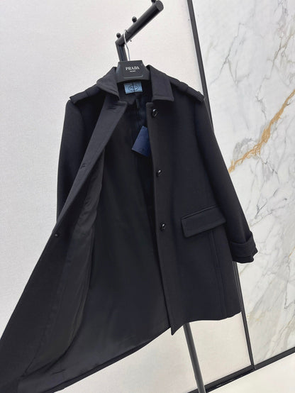 P 25ss woolen peacoat