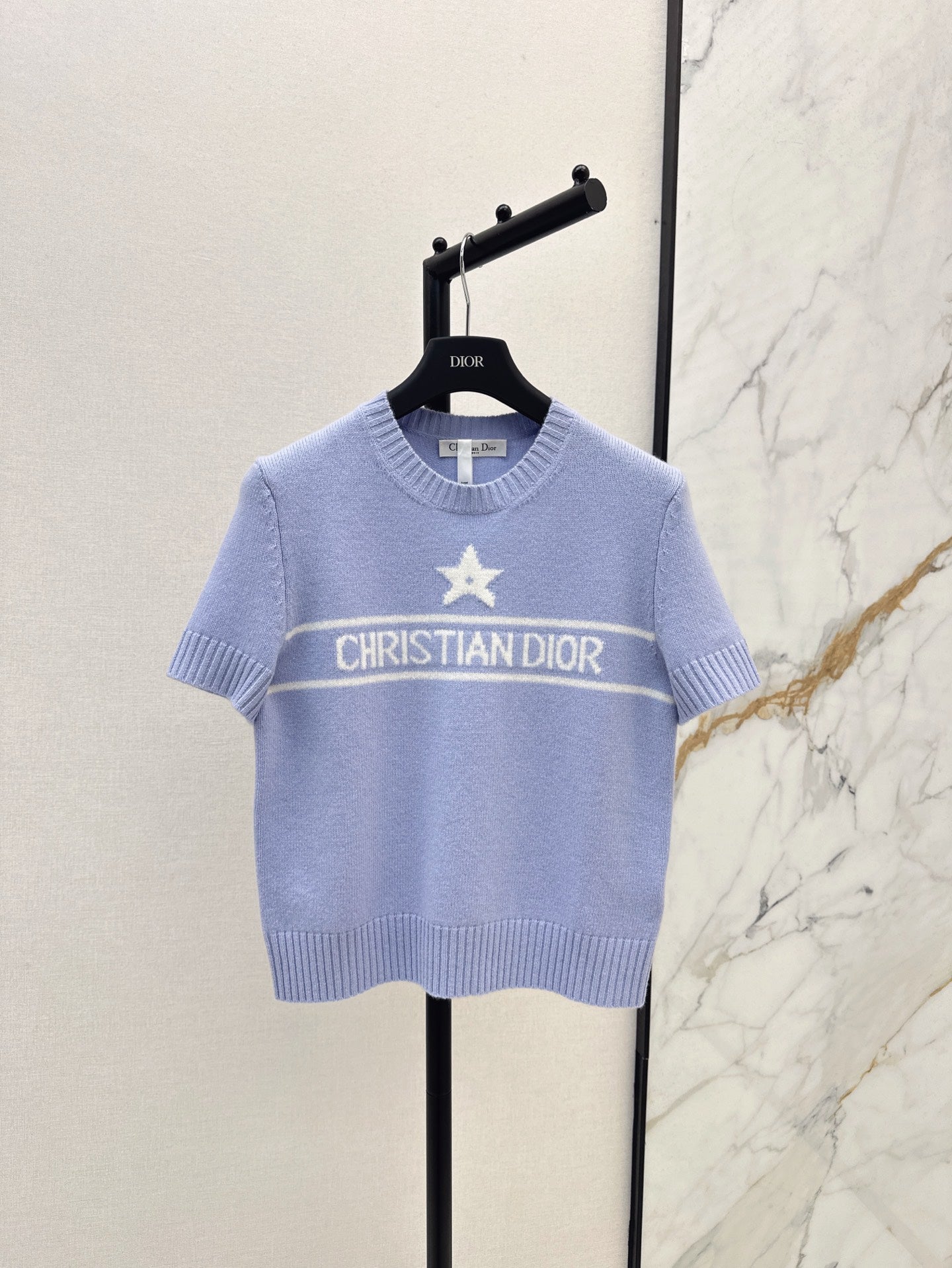 D 25ss wool knitted t-shirt