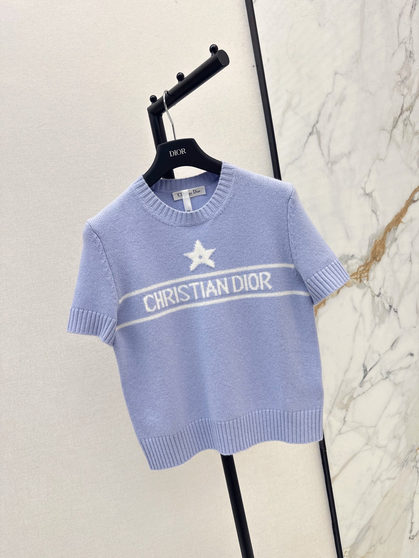 D 25ss wool knitted t-shirt