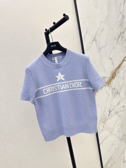 D 25ss wool knitted t-shirt