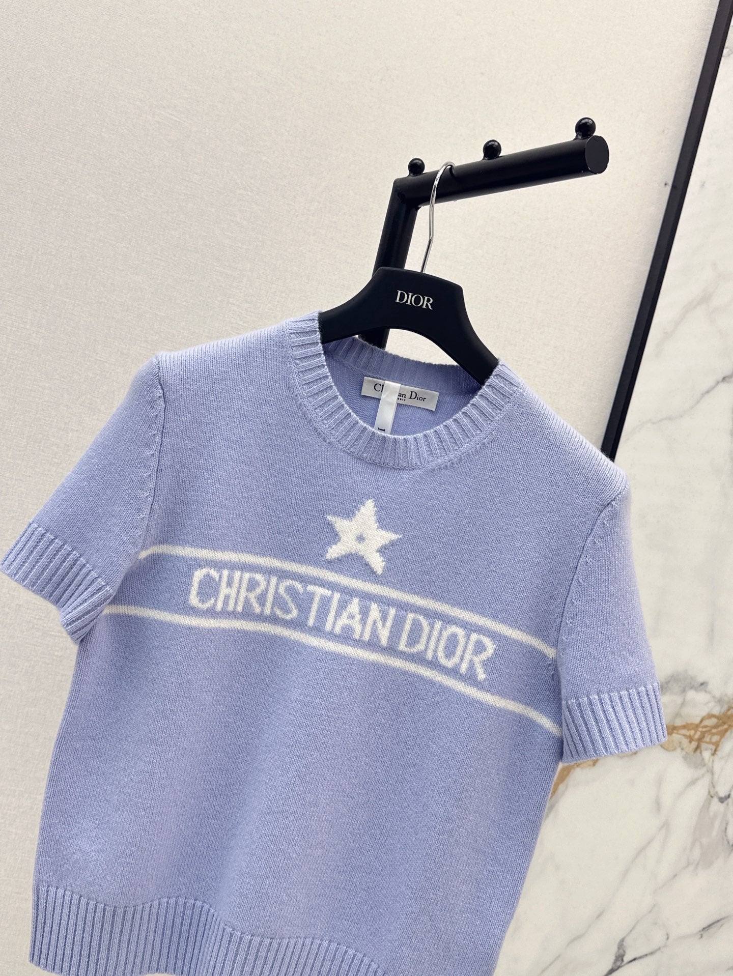 D 25ss wool knitted t-shirt