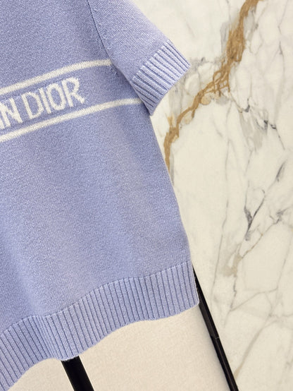 D 25ss wool knitted t-shirt