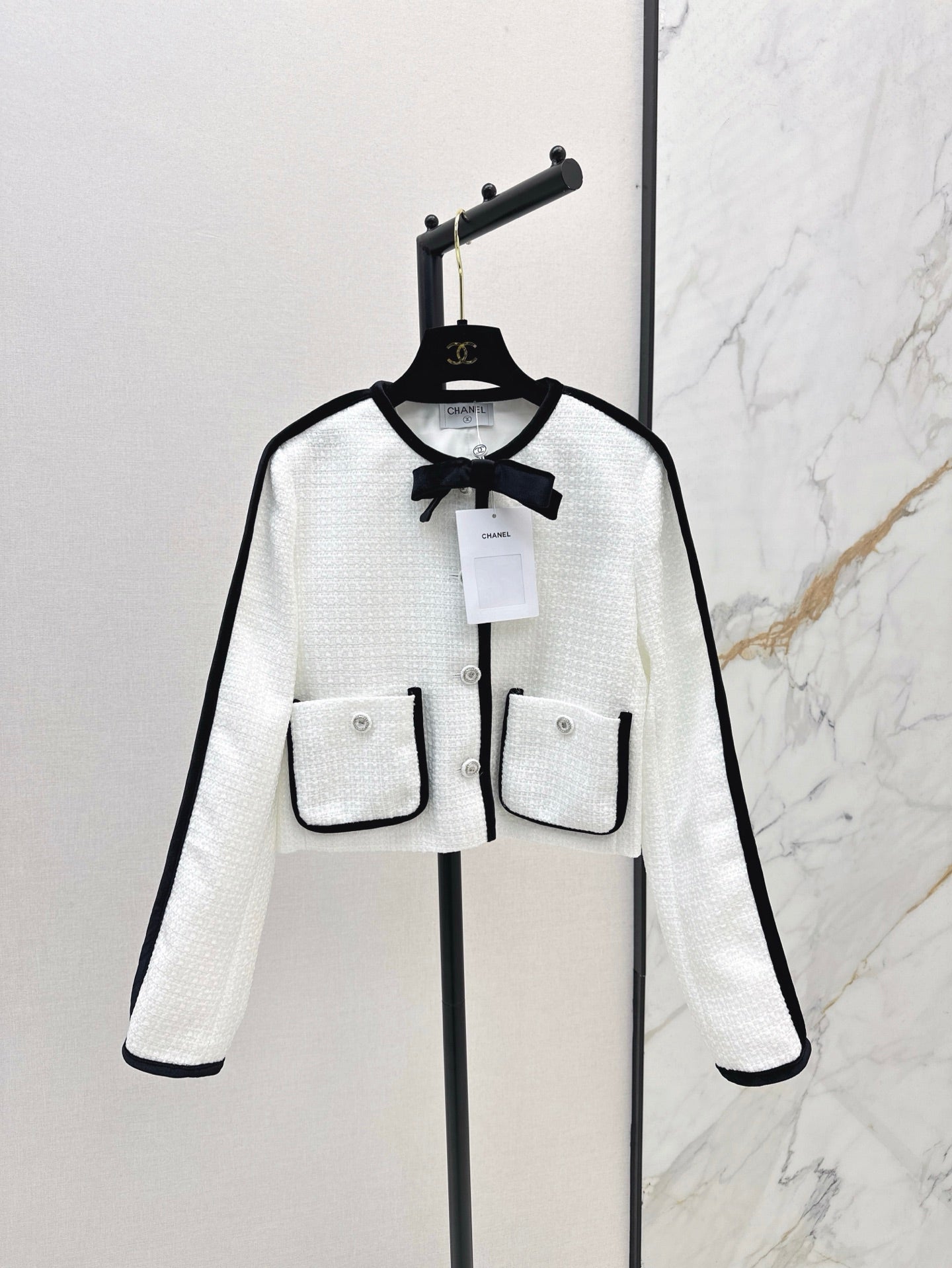 25ss woven crop jacket