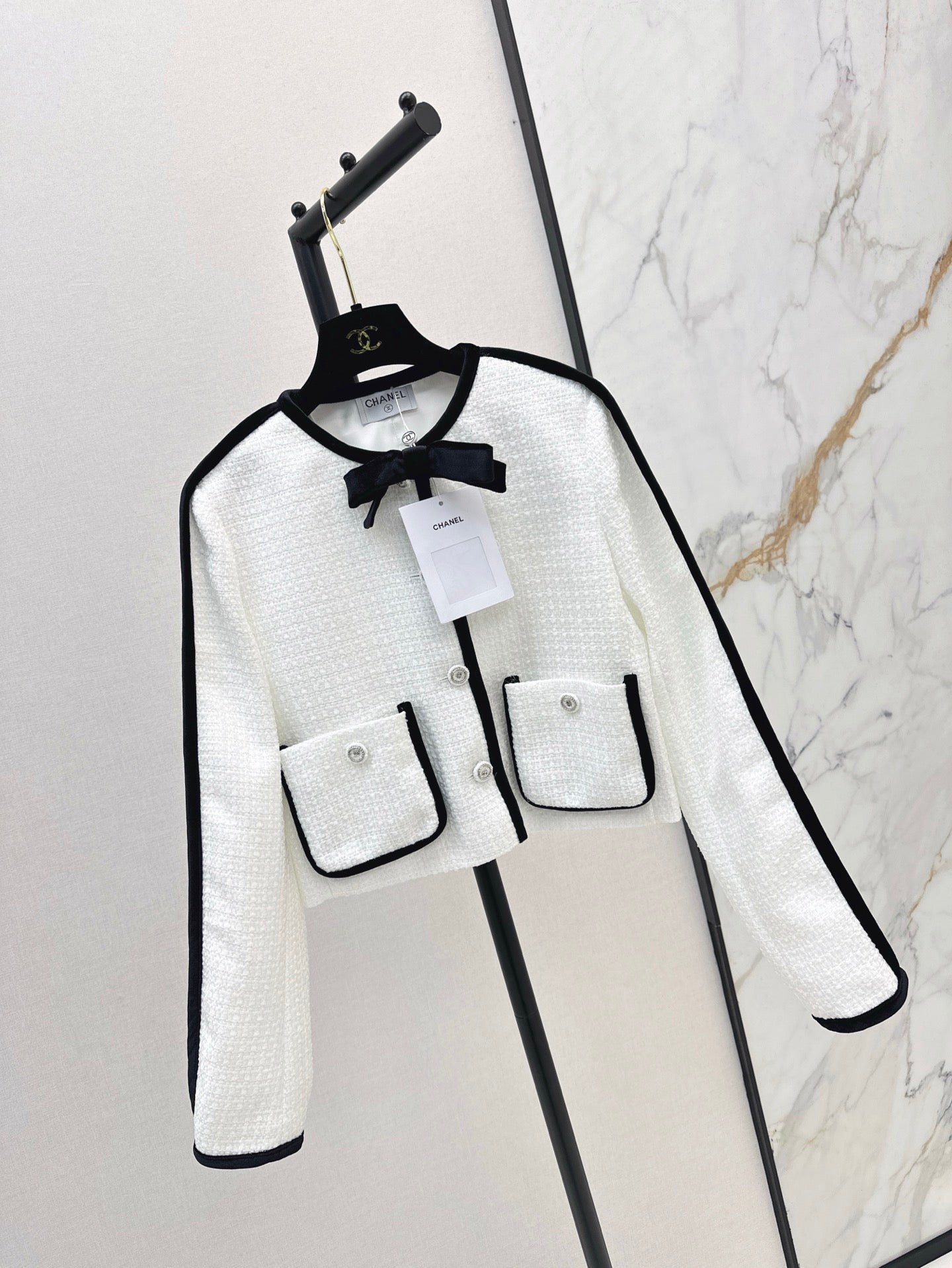 25ss woven crop jacket