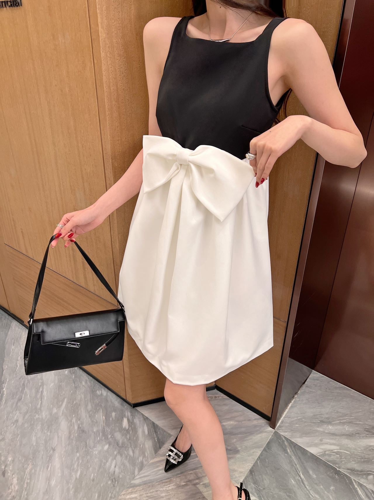 Ce 25ss A line dress