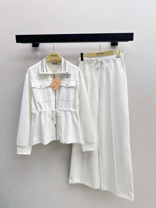 Mi 25ss drawstring tracksuit