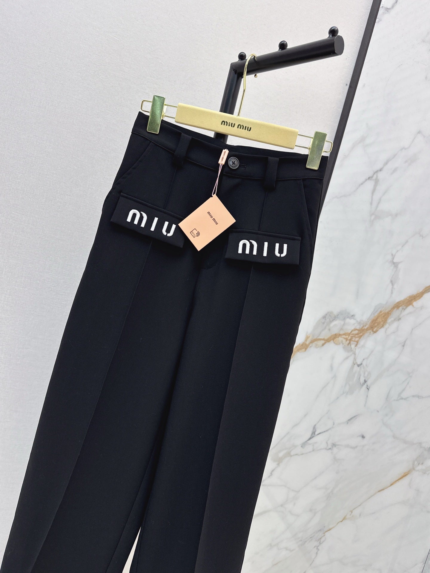 25ss embroidered pants