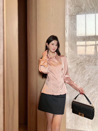 Fe 25SS saint buttons shirt