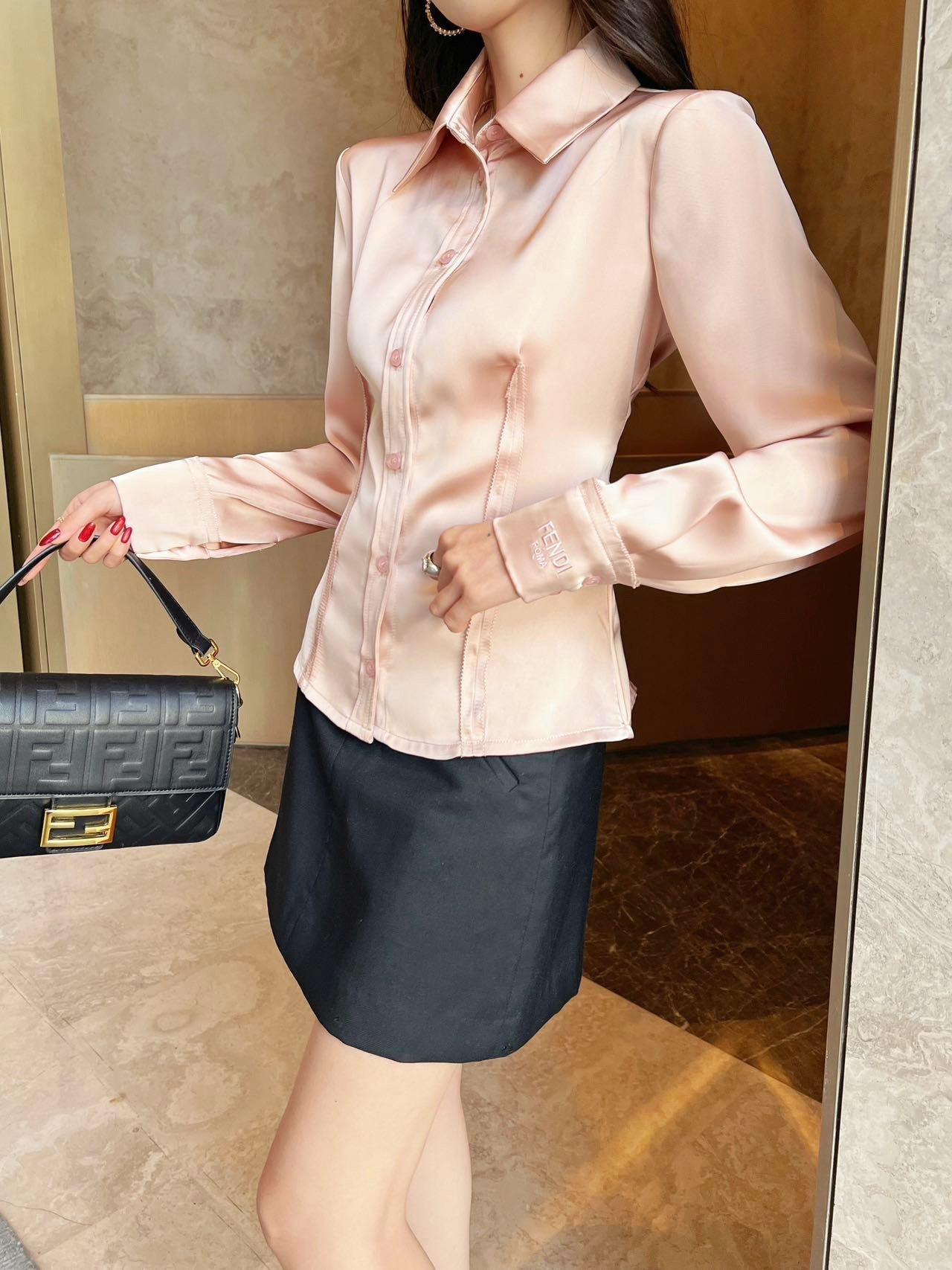 Fe 25SS saint buttons shirt