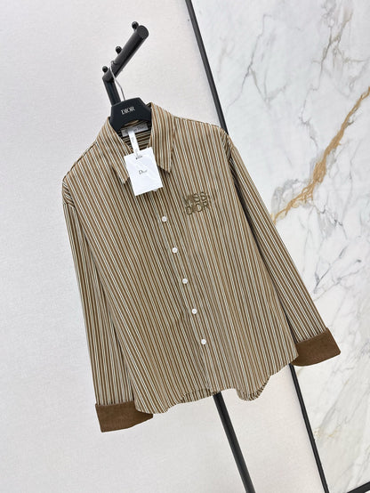 Lo 25ss embroidered shirt