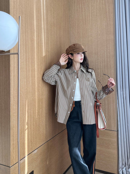 Lo 25ss embroidered shirt