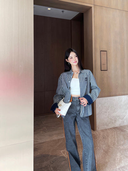 Lo 25ss embroidered shirt