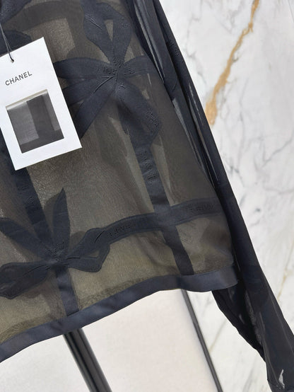 25ss Silk crop shirt