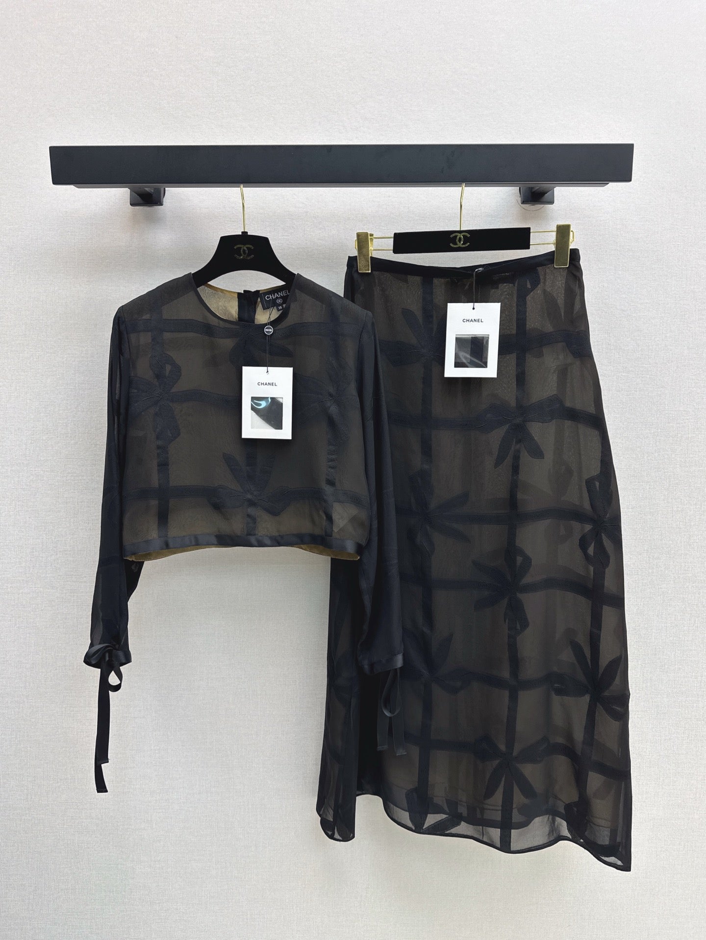 25ss Silk crop shirt