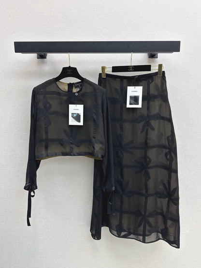 25ss Silk crop shirt