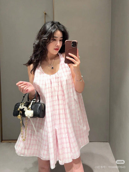 Lo 25ss belt saint dress