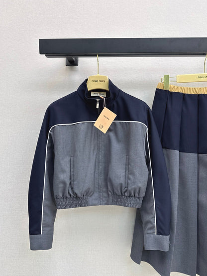 25ss crop jacket skirt suit