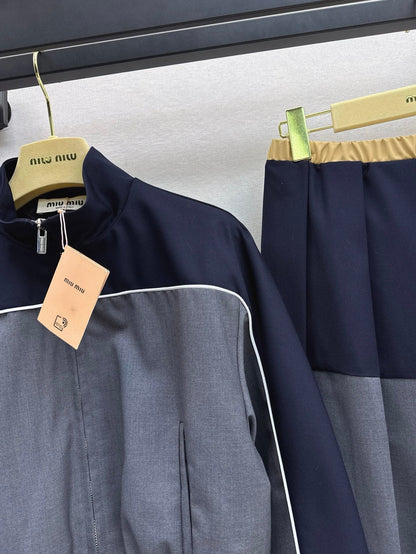 25ss crop jacket skirt suit