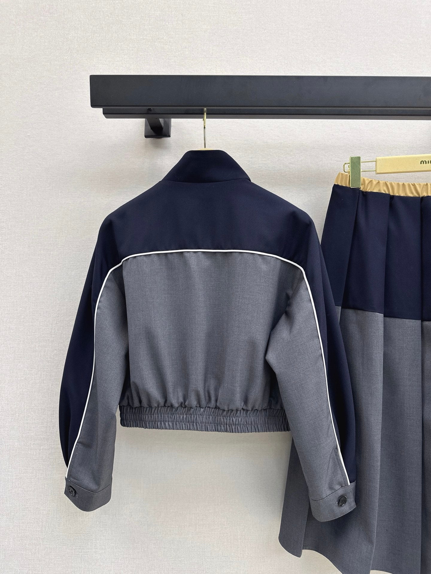 25ss crop jacket skirt suit