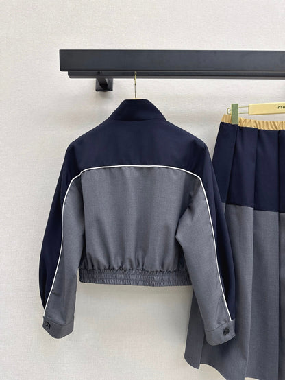 25ss crop jacket skirt suit