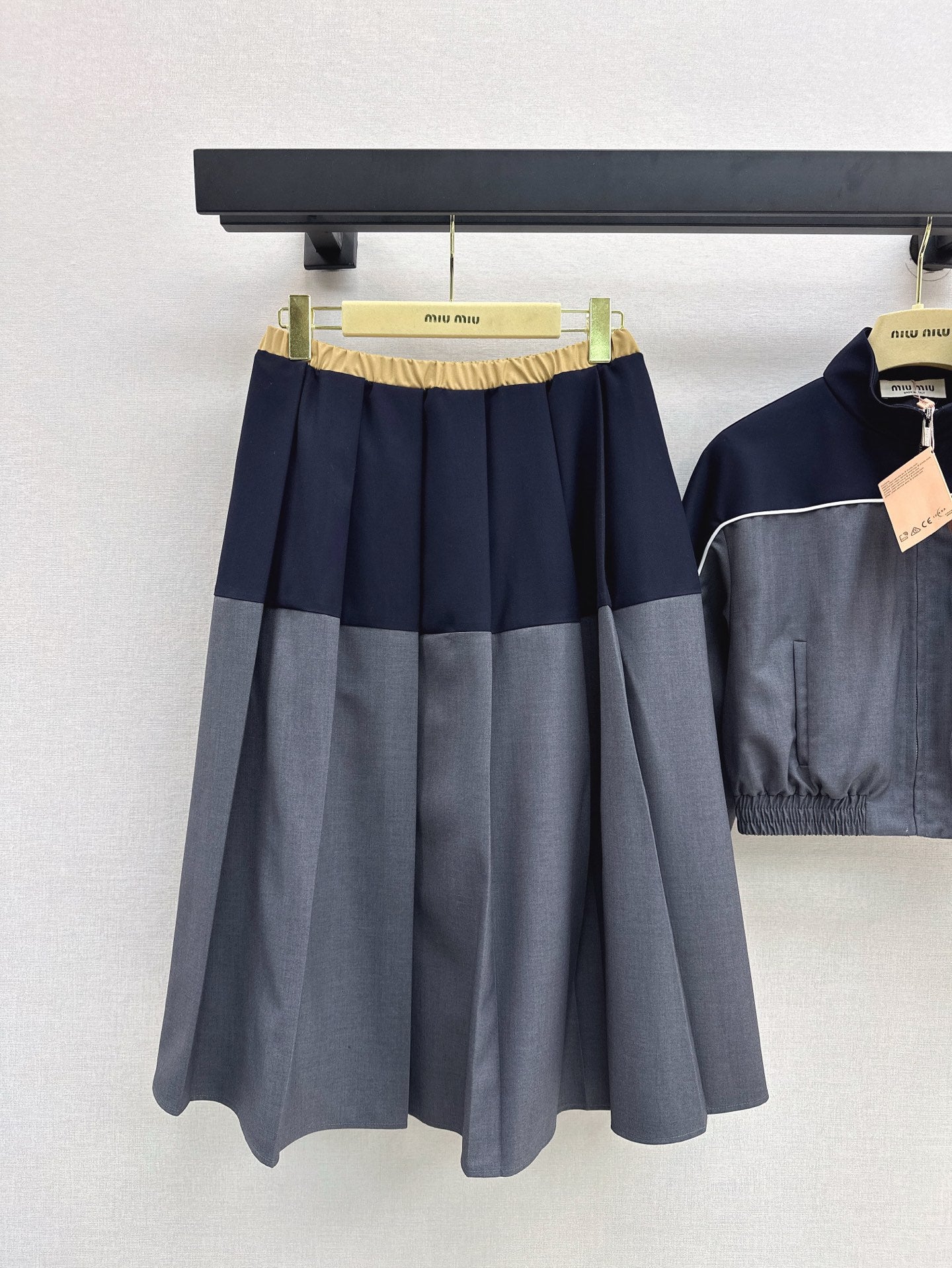 25ss crop jacket skirt suit