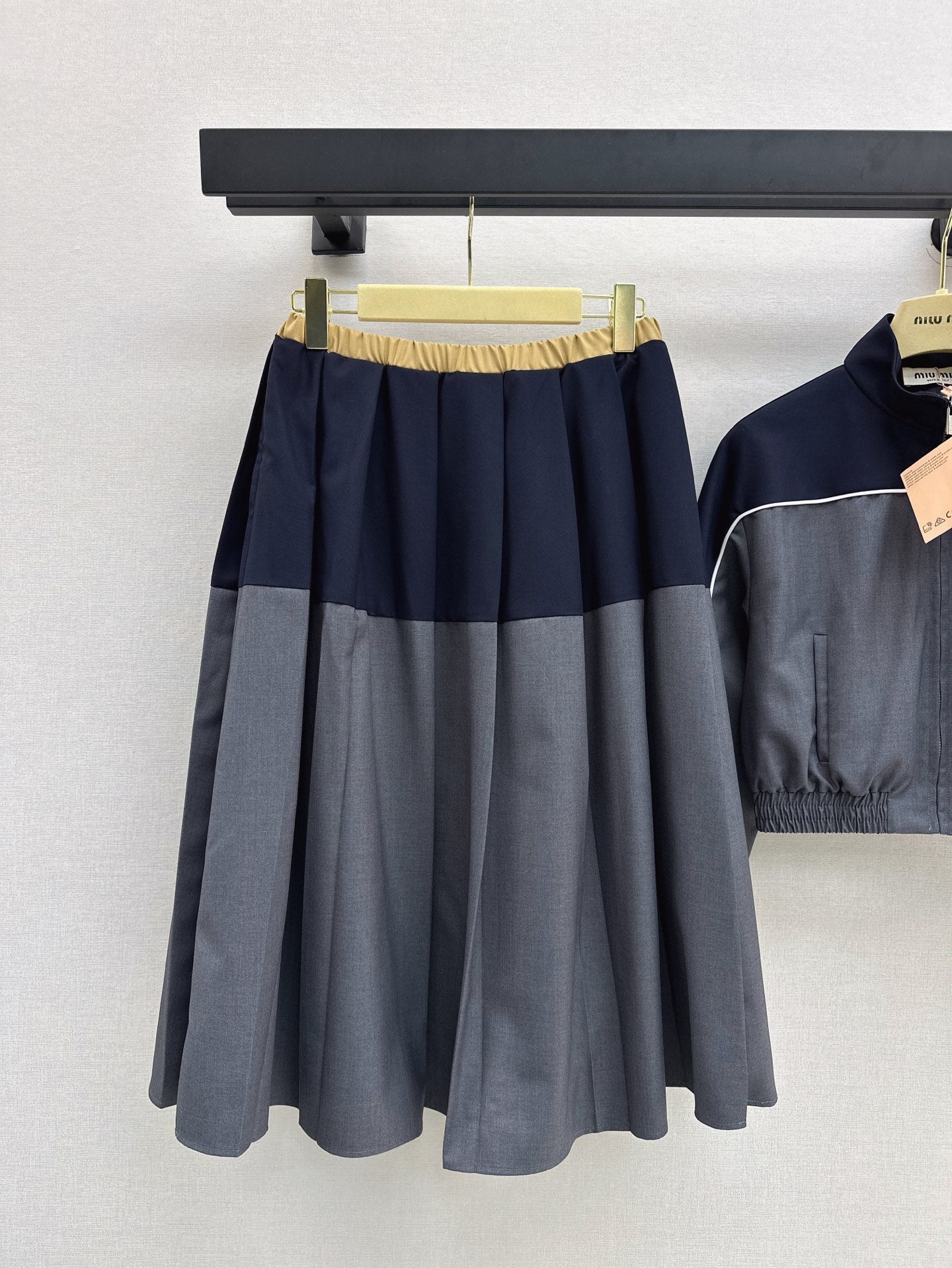 25ss crop jacket skirt suit