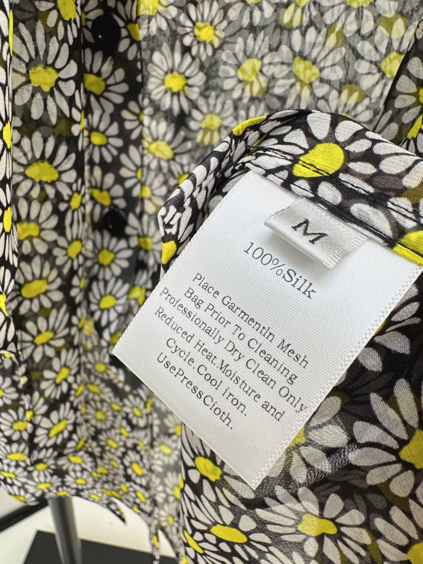 25ss Silk printed shirt