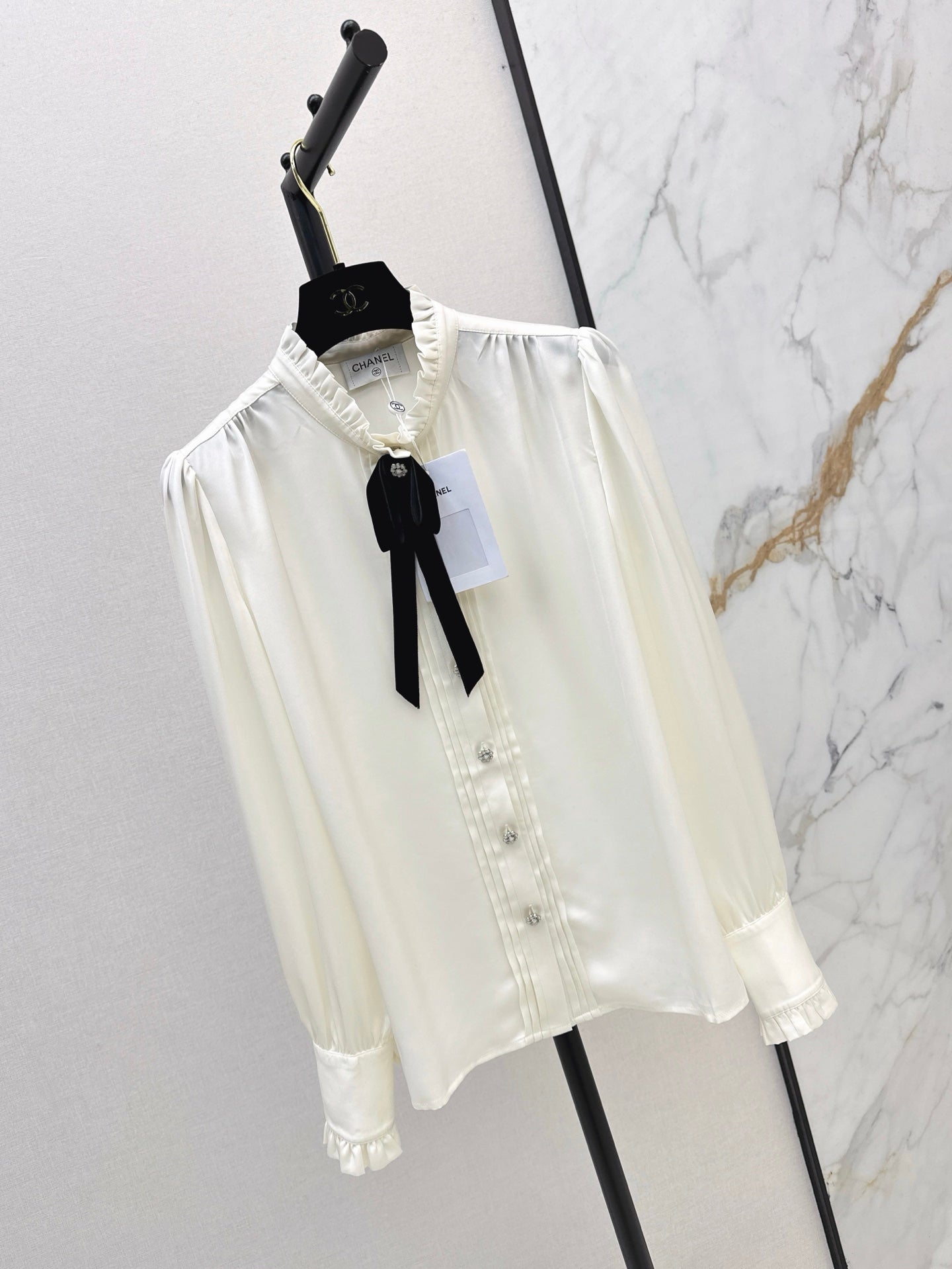 25ss ruffle shirt