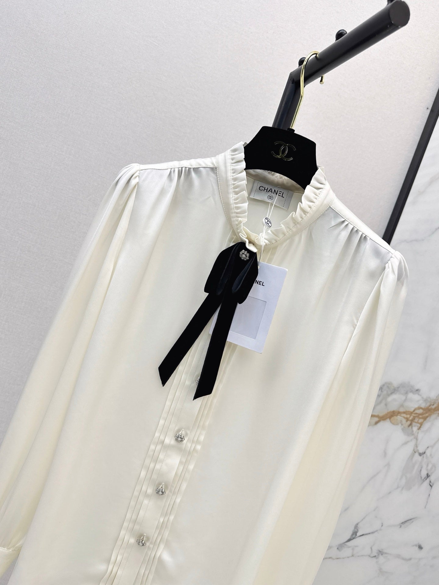 25ss ruffle shirt