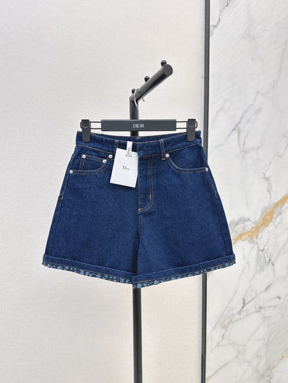 25ss vintage denim short