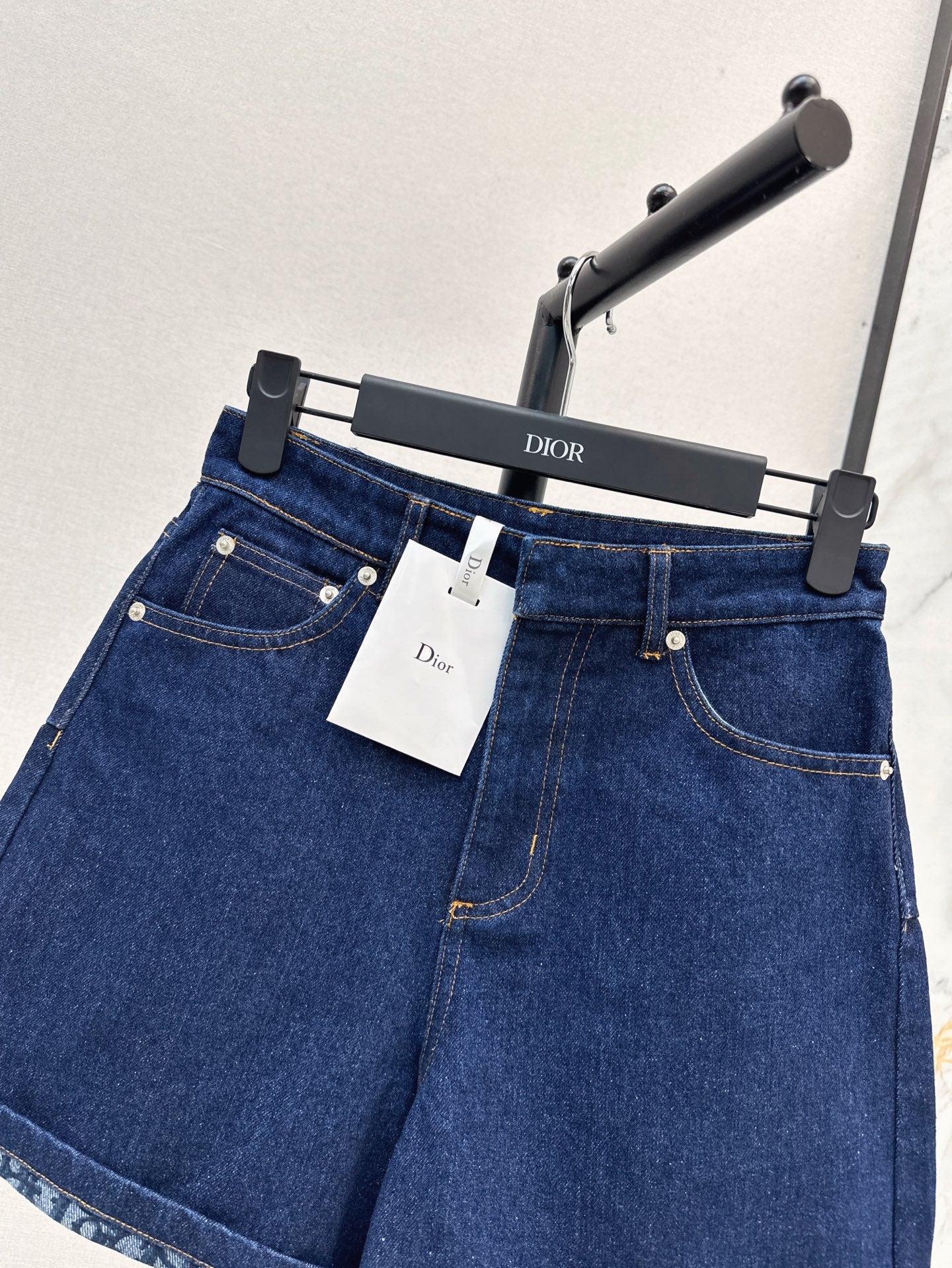 25ss vintage denim short