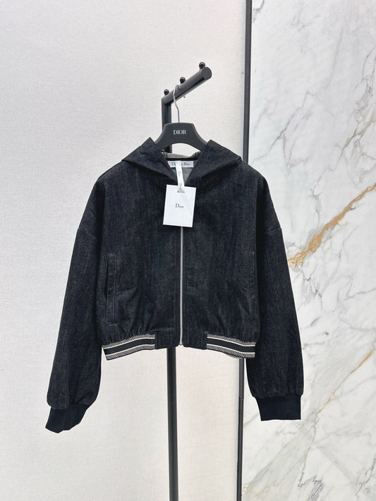 25ss hooded denim jacket