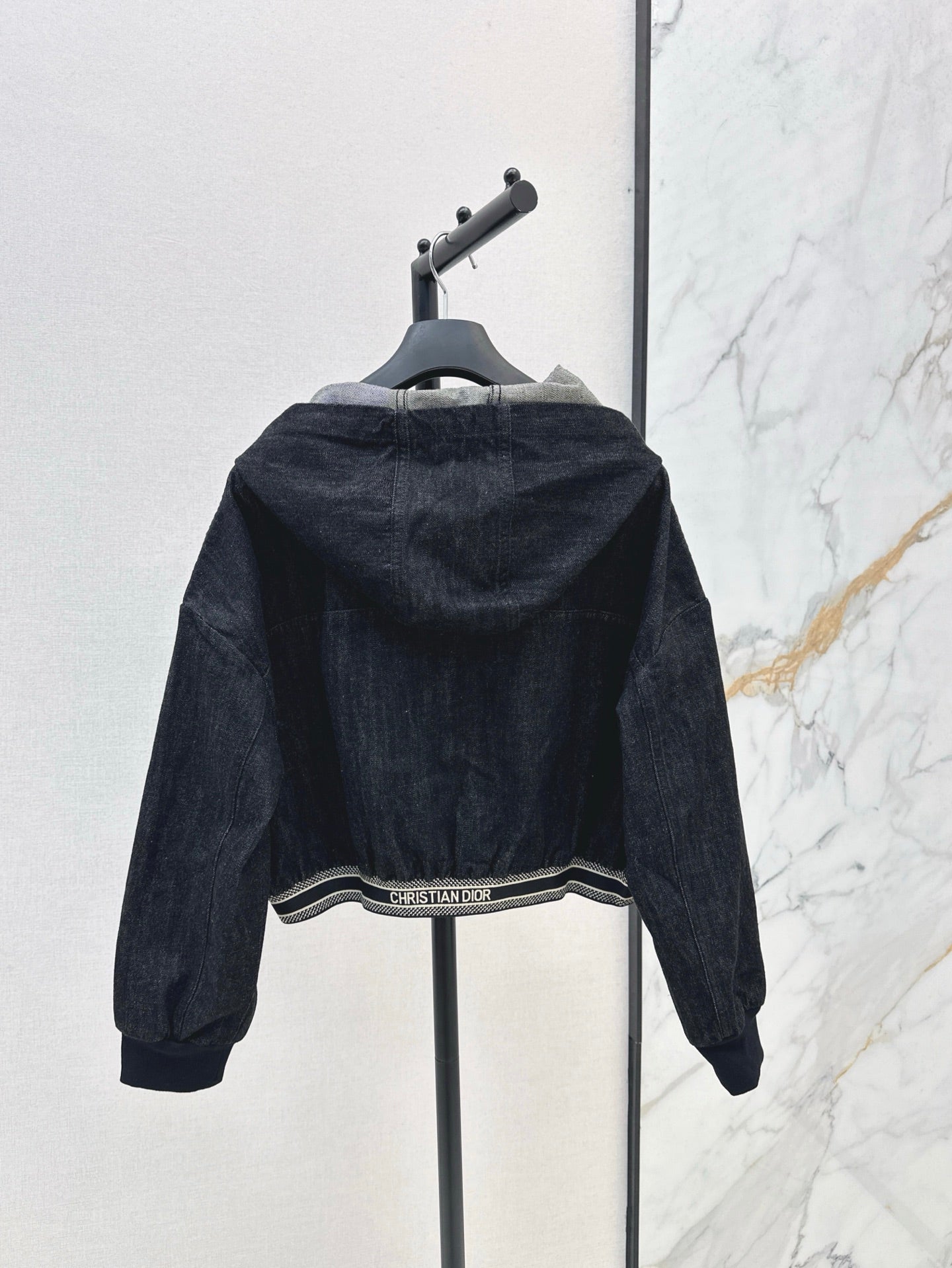 25ss hooded denim jacket